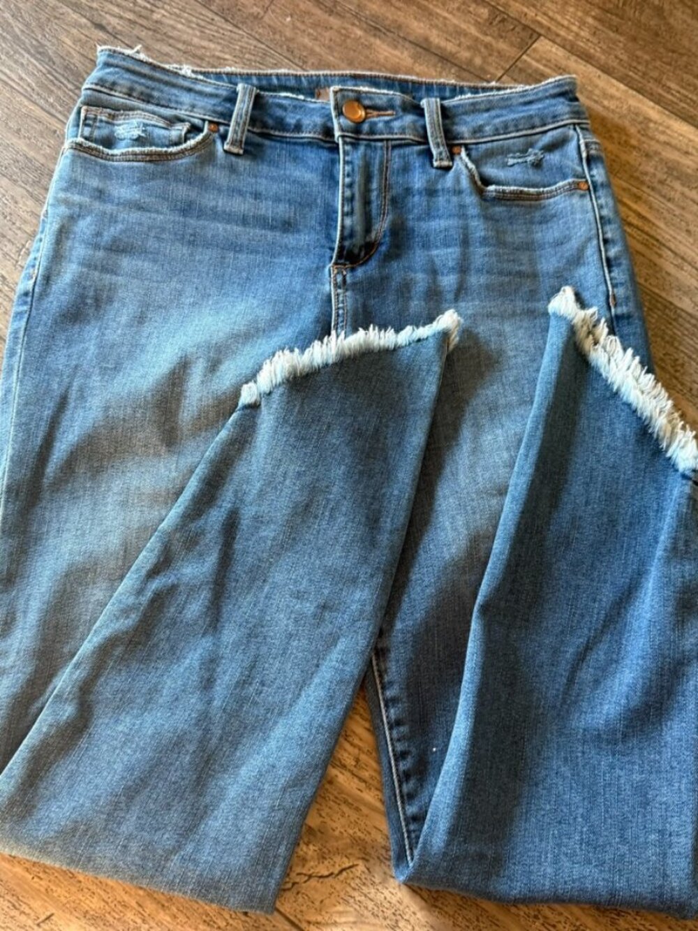 Joes ankle luxe Distressed Skinny Jeans